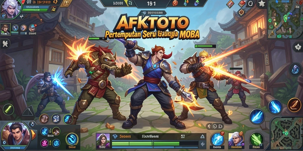 Tampilan menarik AFKTOTO saat pertempuran berlangsung.