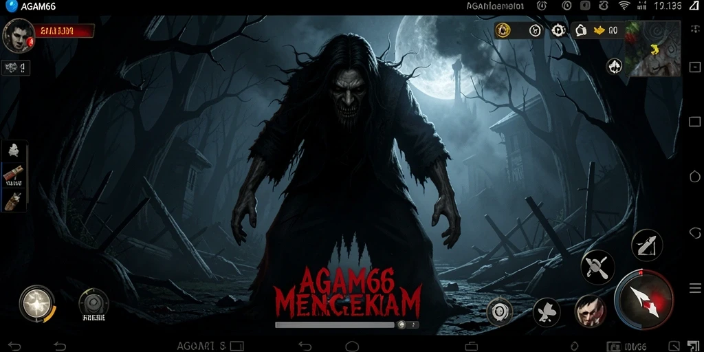 Gameplay AGAM66 yang penuh ketegangan dan suasana Horror yang mencekam.