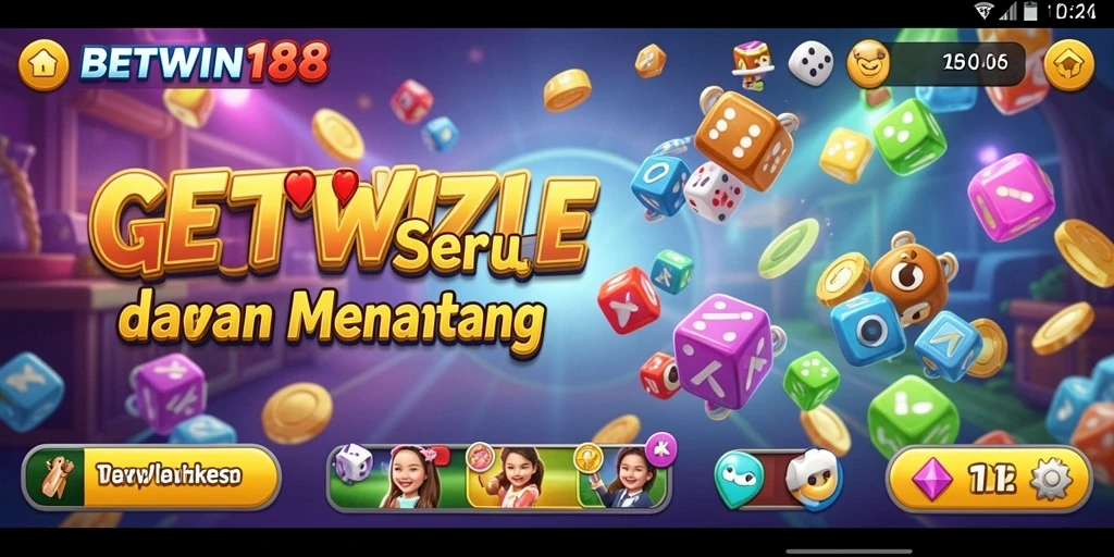 Tampilan gameplay BETWIN188 yang menarik dan menantang puzzle.