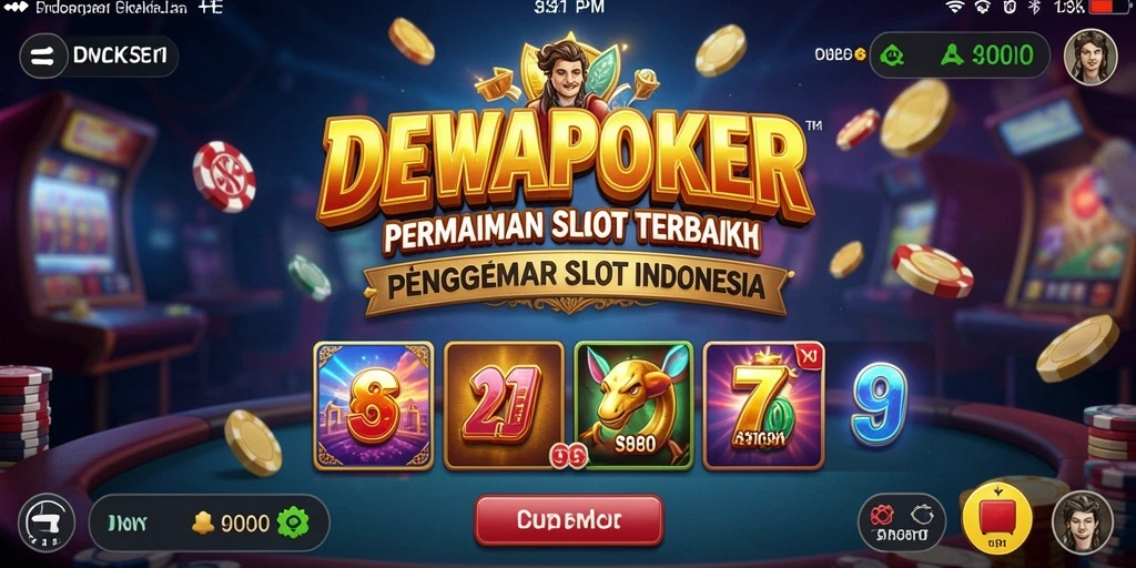 Tampilan gameplay menarik dari DEWAPOKER dengan tema slot yang beragam.