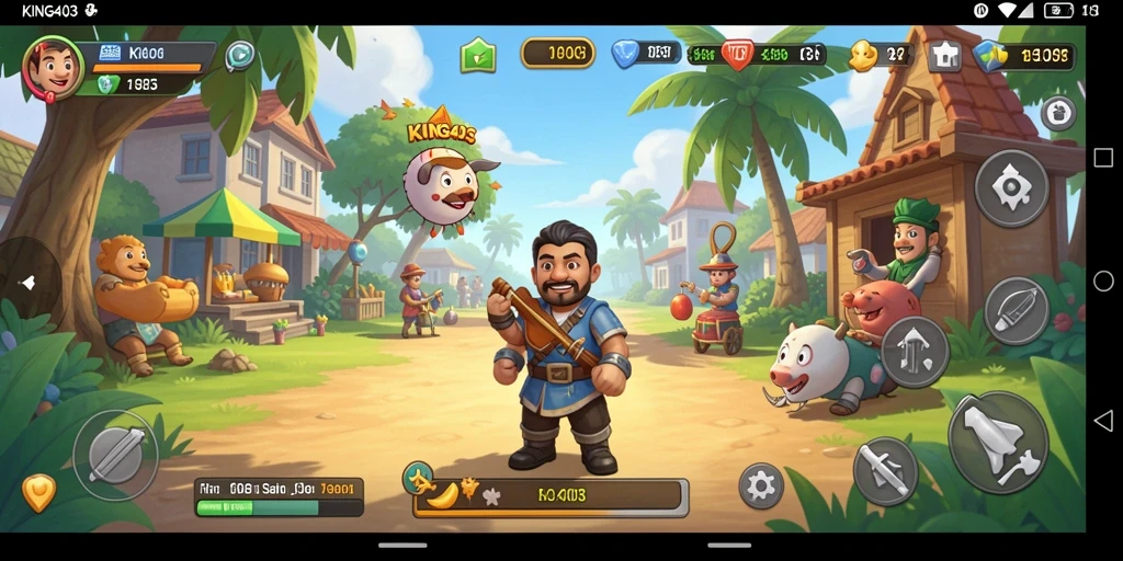 Tampilan gameplay KING403 dengan aksi seru dan menyenangkan.