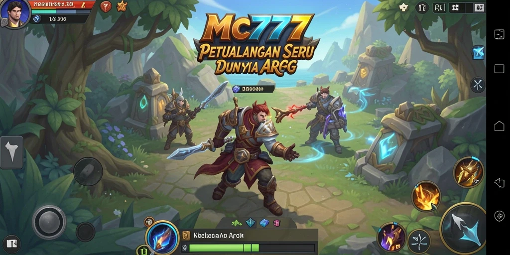 Tangkapan layar gameplay luar biasa dalam petualangan ARPG.
