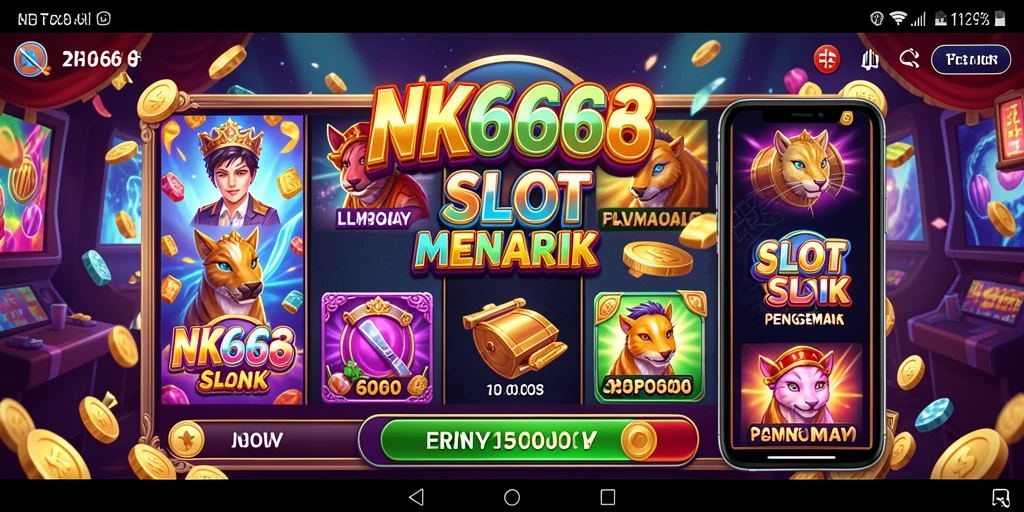 Tampilan gameplay NK666 yang menawan dan interaktif.