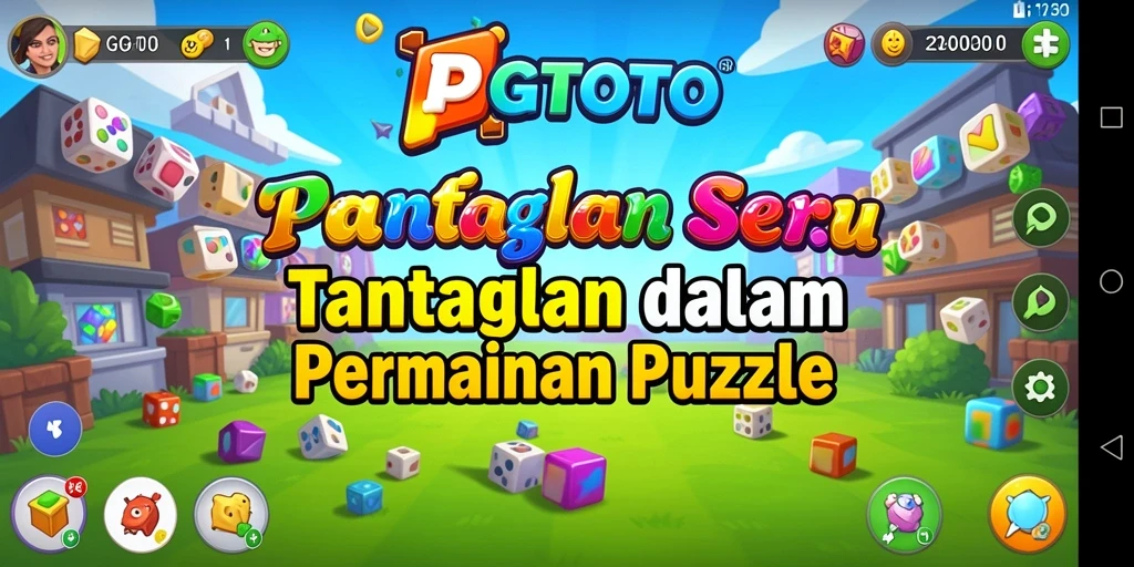 Tampilan gameplay PGTOTO dengan tantangan Puzzle yang seru.