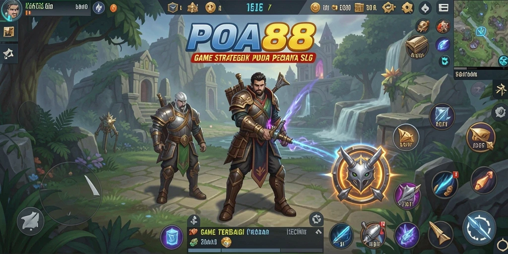 Tampilan gameplay menarik dari POA88 dengan strategi mendalam.