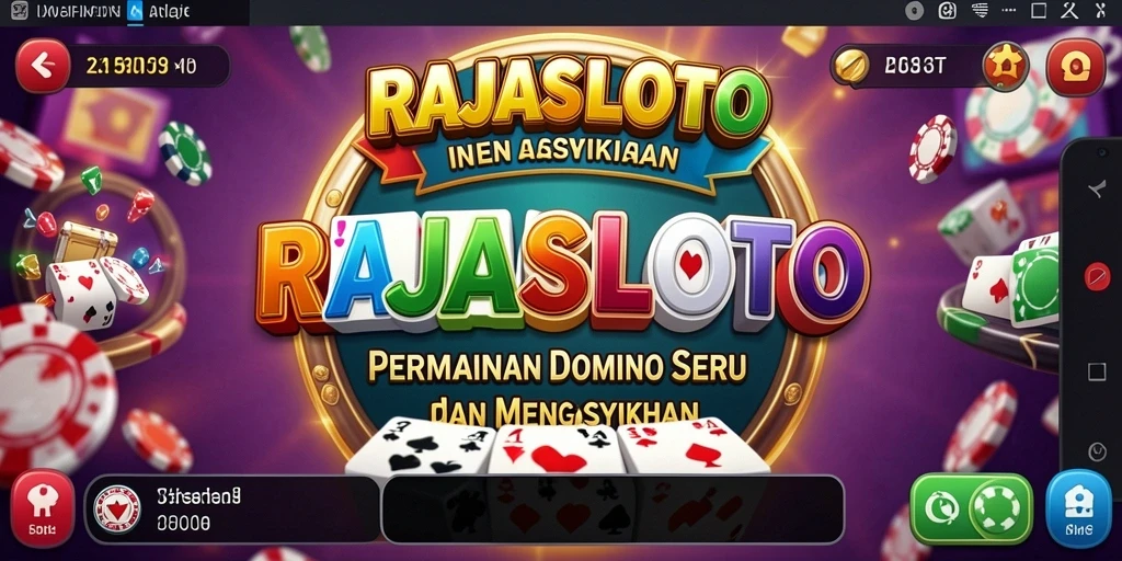 Tampilan gameplay RAJASLOTO yang menarik dan interaktif.