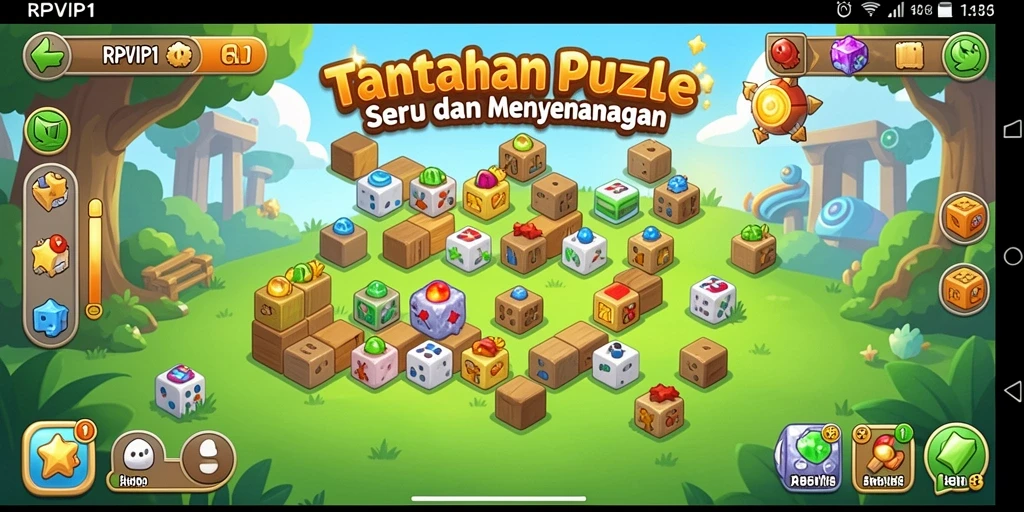 Tampilan gameplay RPVIP1 yang mengasyikkan dan menantang.