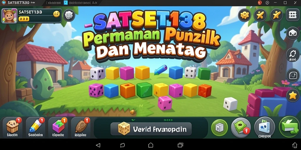 Tampilan gameplay SATSET138 yang menantang dan seru.