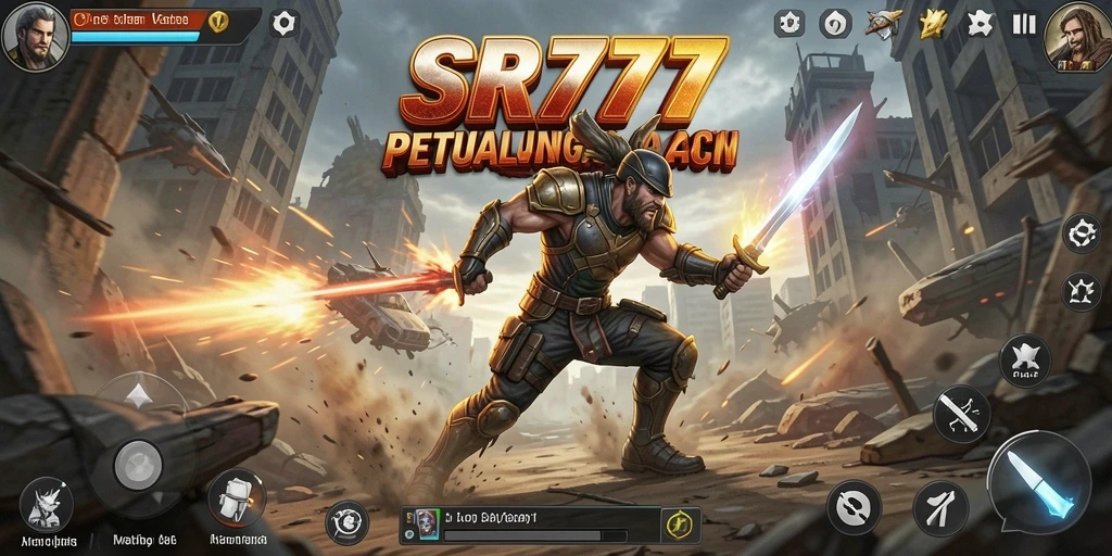 Gameplay SR777 yang penuh aksi dan menegangkan.