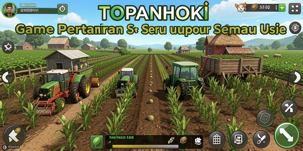Gameplay seru di dunia pertanian yang penuh warna.