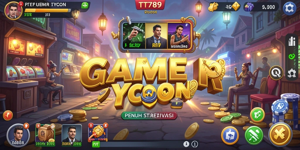 Gameplay seru TT789 dengan tantangan Tycoon yang menarik.