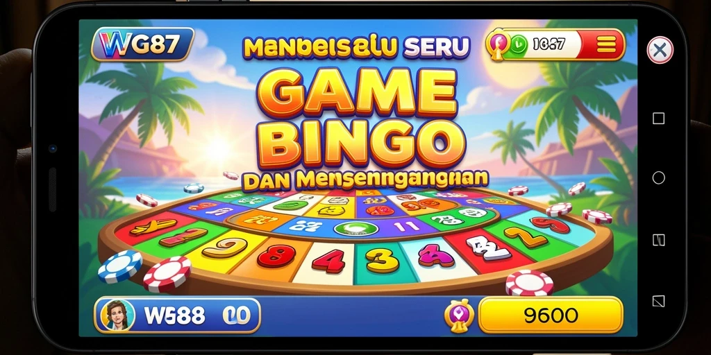 Tampilan gameplay Bingo yang seru dan mengasyikkan di WG87.